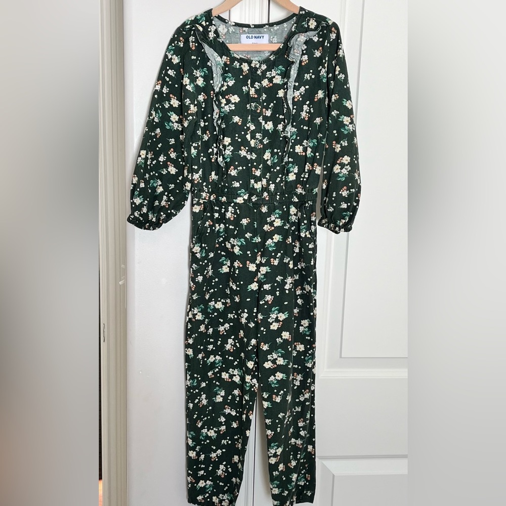 Old Navy flower jumpsuit